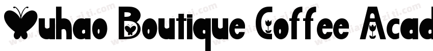Ouhao Boutique Coffee Academy字体转换